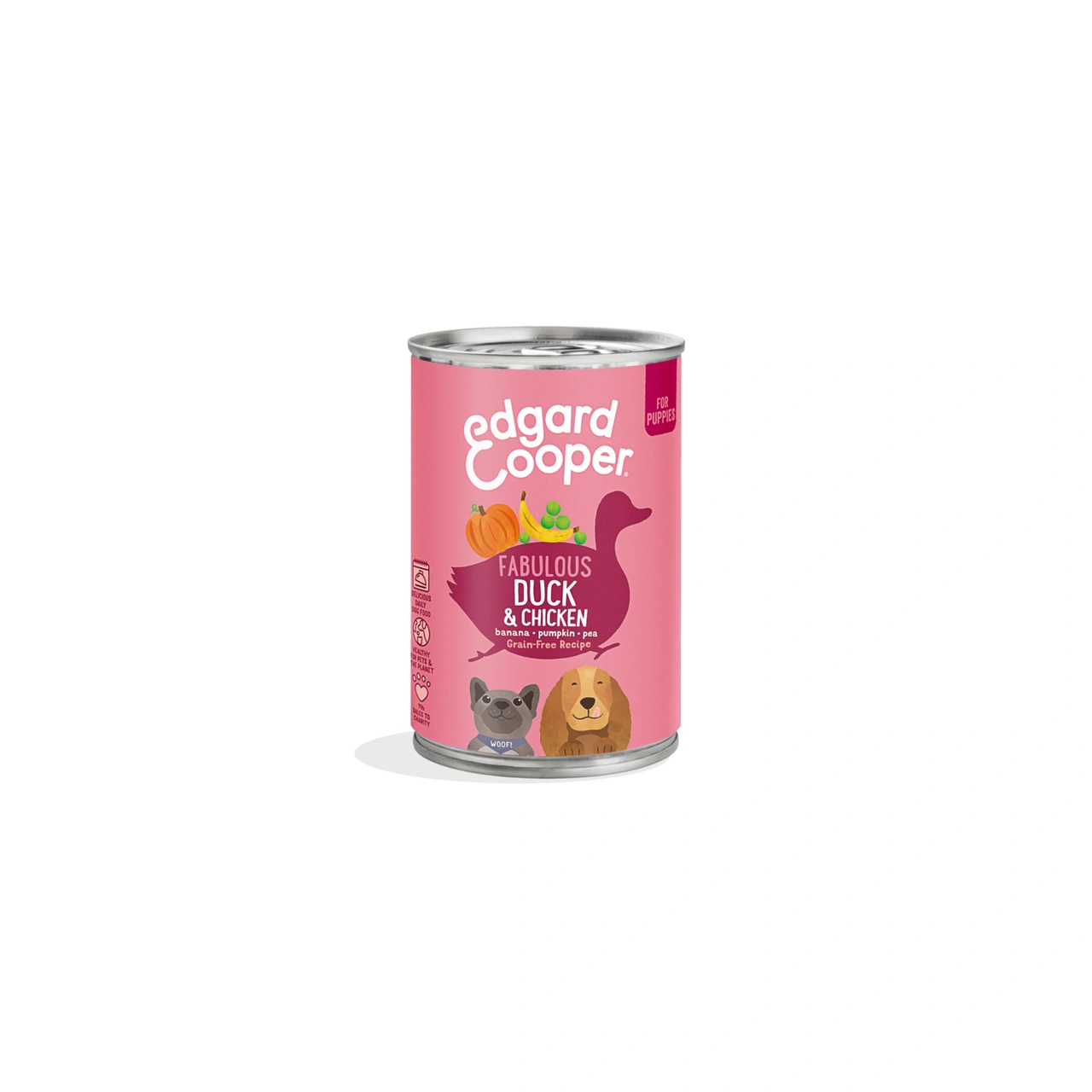 Edgard & Cooper and og kylling hvalpefoder 400 g